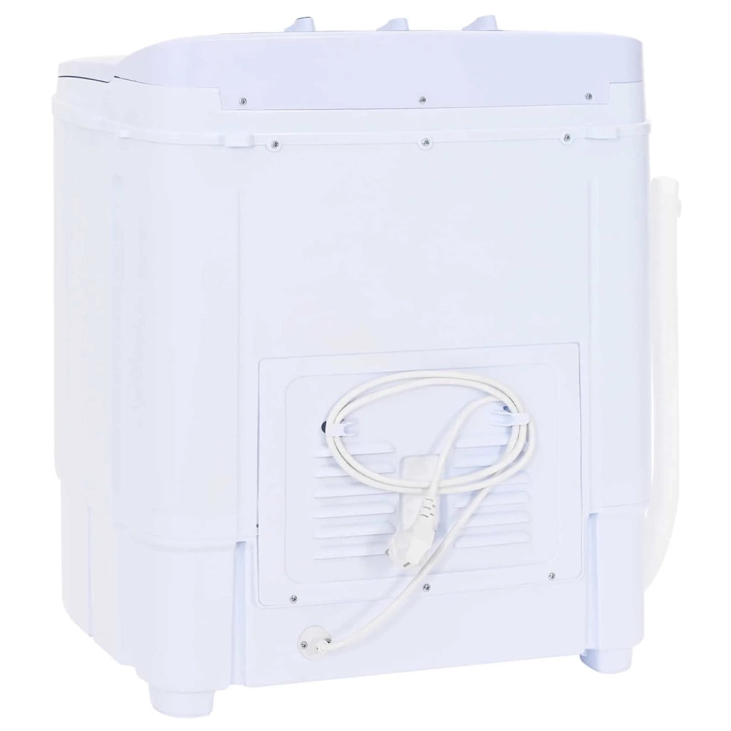 Mini lavatrice con doppio tubo 3,6 kg Nero e Bianco 42039109