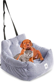 Hondenmand Auto con Cintura - Sedia per Cani Auto - Autostoletto per Cani - Sedia per Cani con Cintura