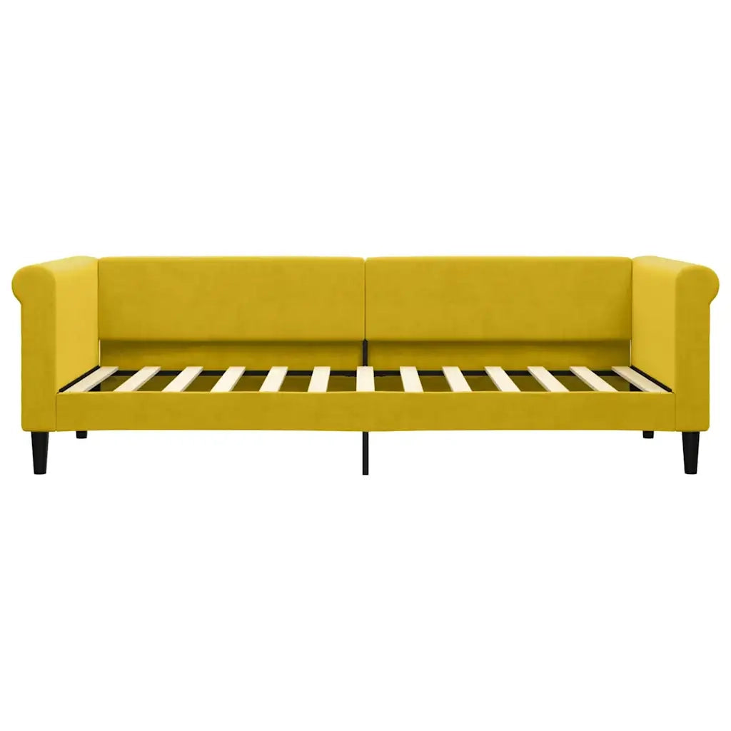 Letto da Giorno Giallo 80x200 cm in Vellutocod mxl 118627