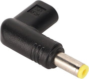 Adattatore DC per Carica Rapida 100W PD Tipo C Femmina a 5,5x2,5mm