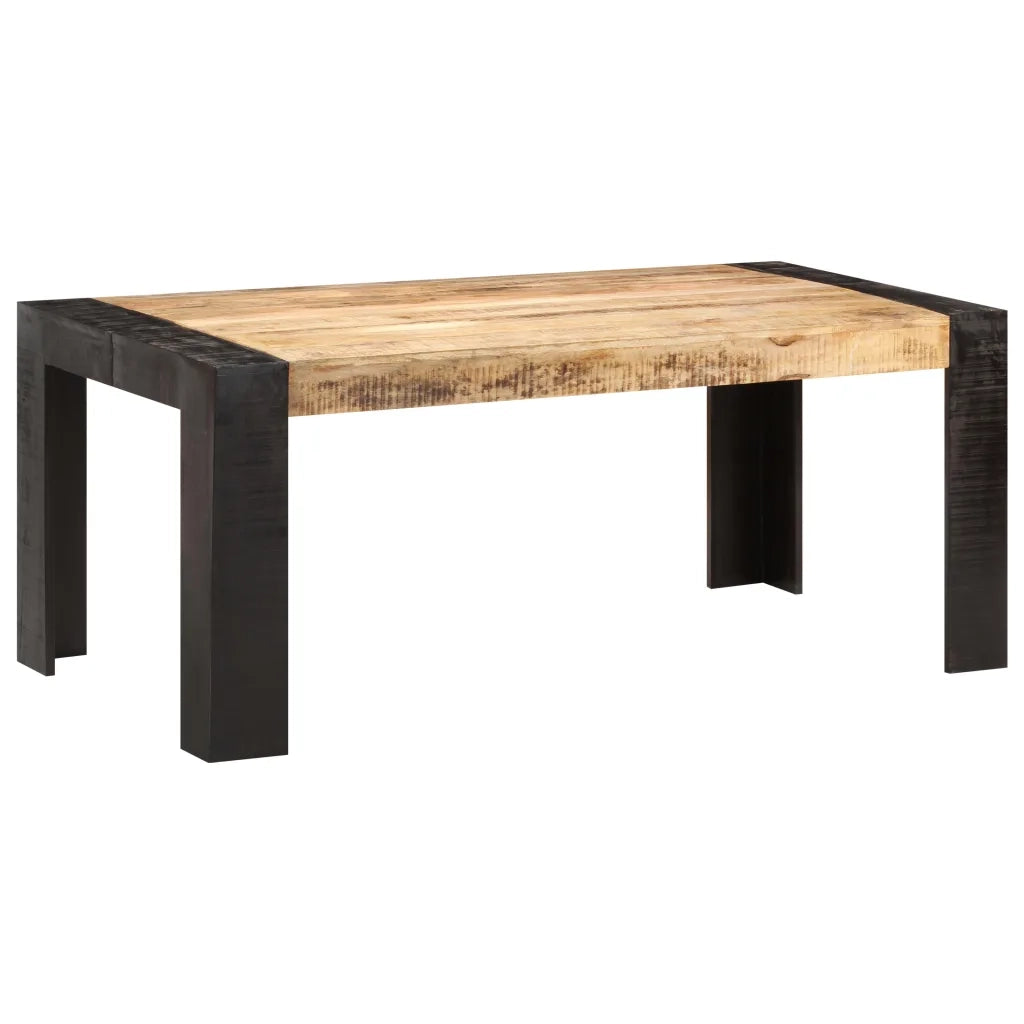Tavolo da Pranzo 180x90x76 cm in Legno Massello di Mango cod mxl 16956
