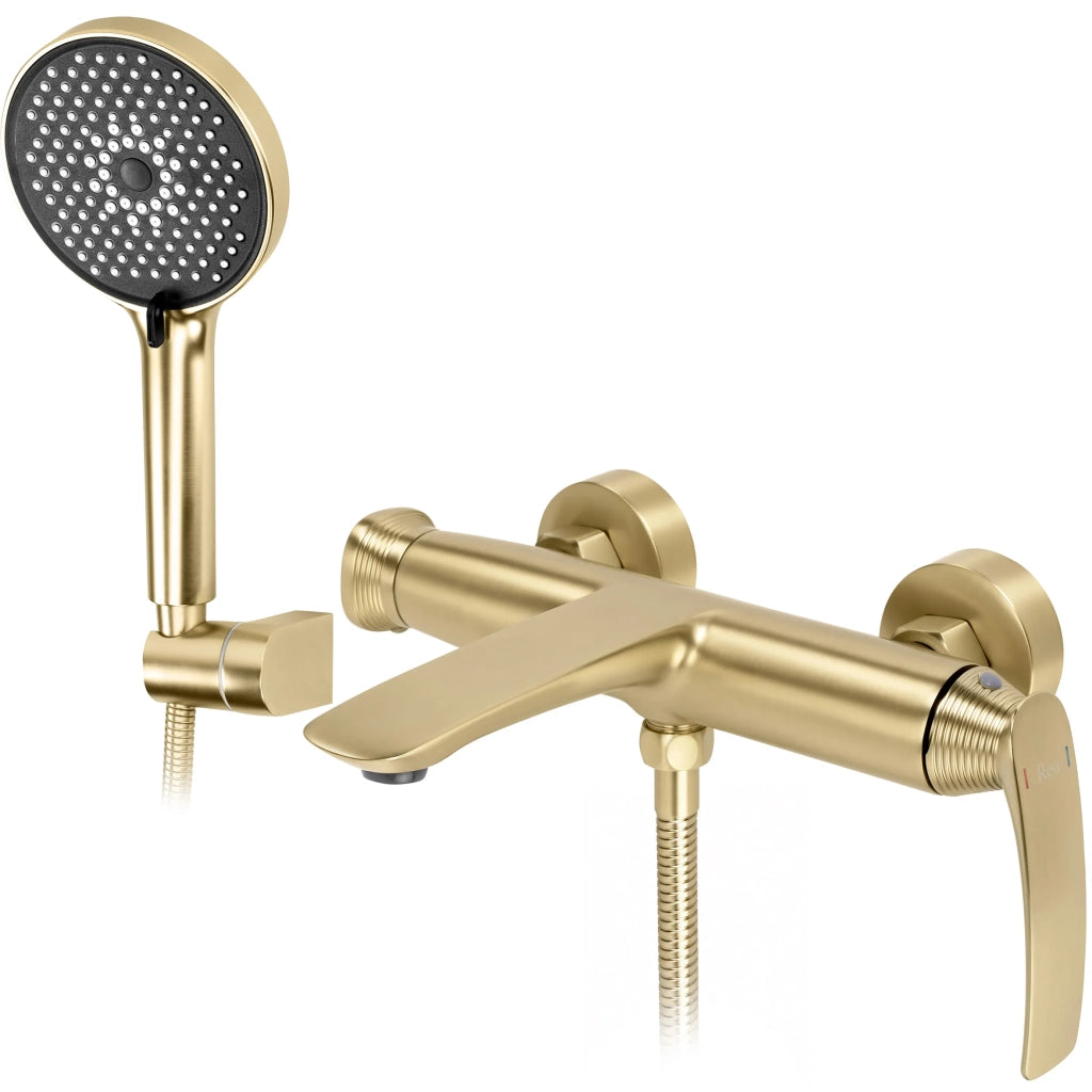 Rubinetto Da Vasca Premium Rea Como Brush Gold