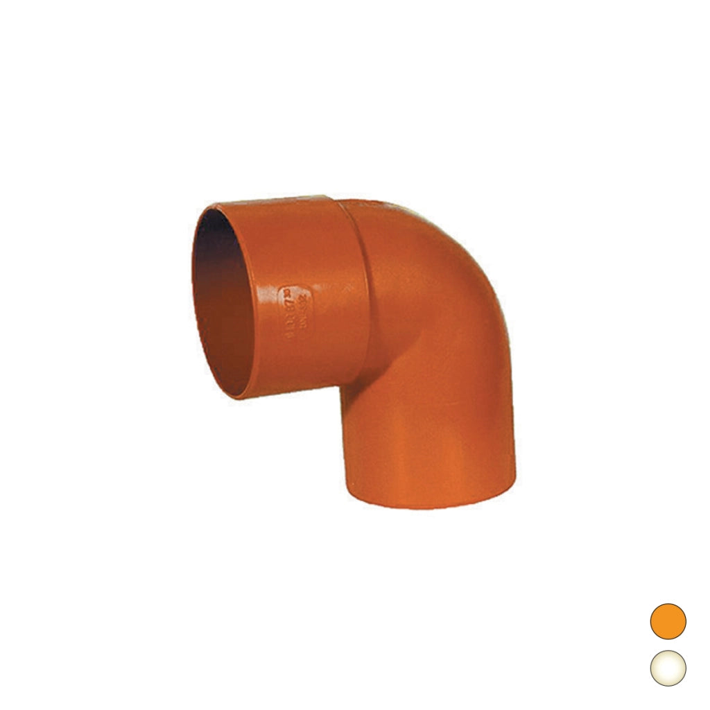 CURVA 87  ° IN PVC- Diam. 63- ESCLU- pezzi 1