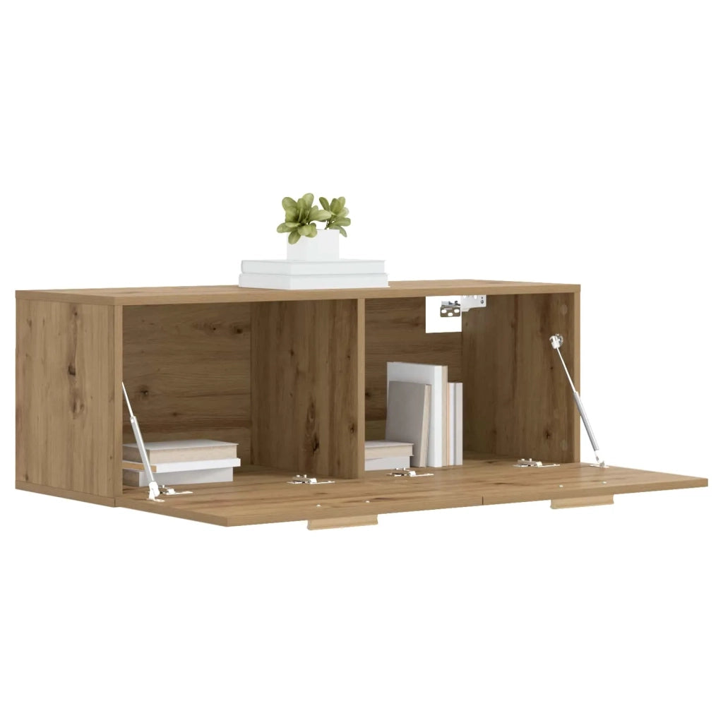 Armadietto a muro Rovere artigianale 100 x 36,5 x 35 cm 8009826