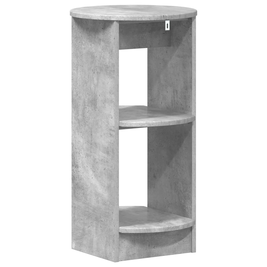 Mobile laterale Grigio Cemento Legno ingegnerizzato