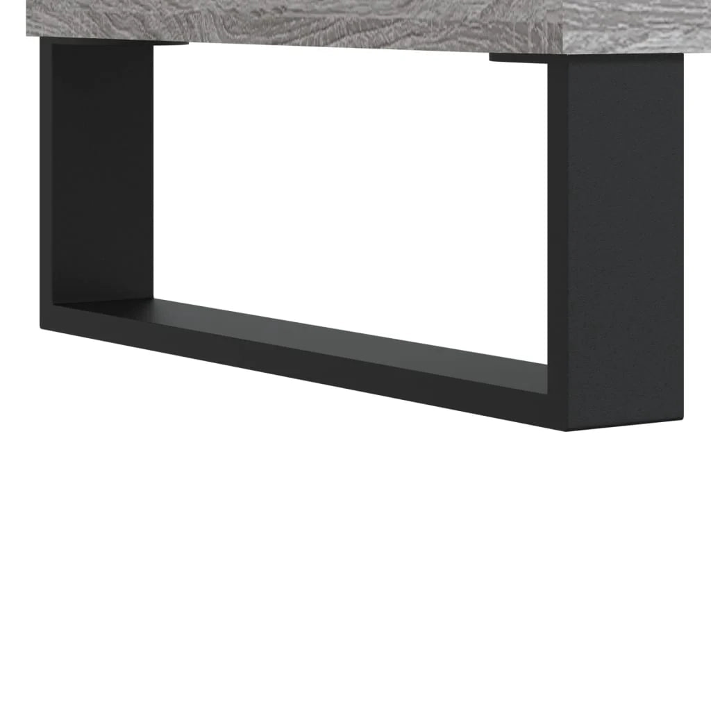 Buffet credenza cassettiera armadio mobile contenitore organizer cucina soggiorno Sonoma 69,5 x 34 x 90 cm legno ingegnerizzato grigio 02_0036488