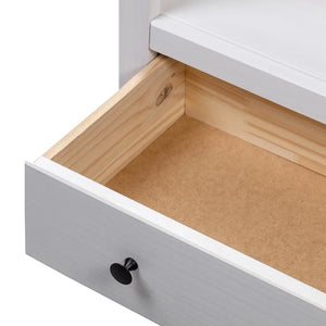 Libreria Bianca 80x35x110 cm in Pino Massello Panama Range 282669