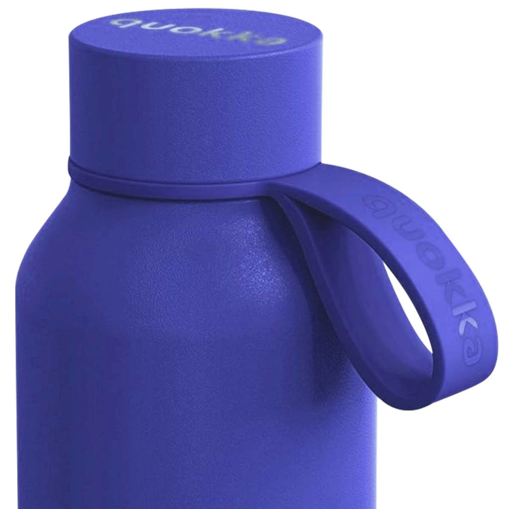 Bottiglia Termica 510ml Collezione Solid con Cinghia Blu notte Quokka