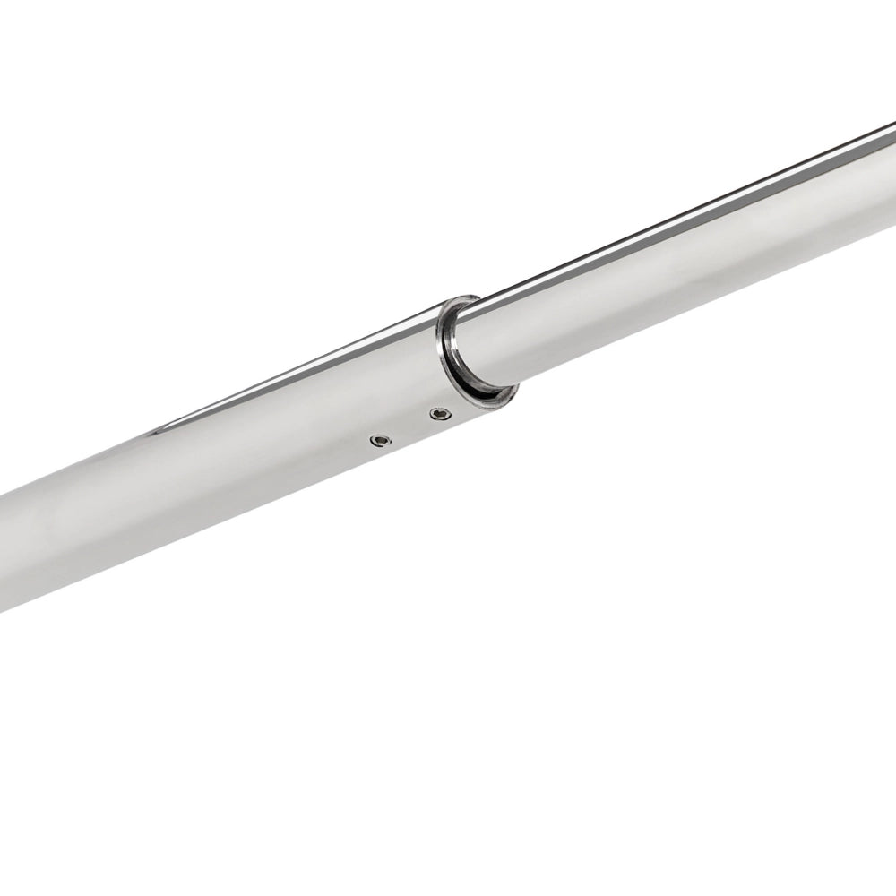 Schermo doccia in vetro temperato Box senza porte per bagno argento 100 x 190 design moderno