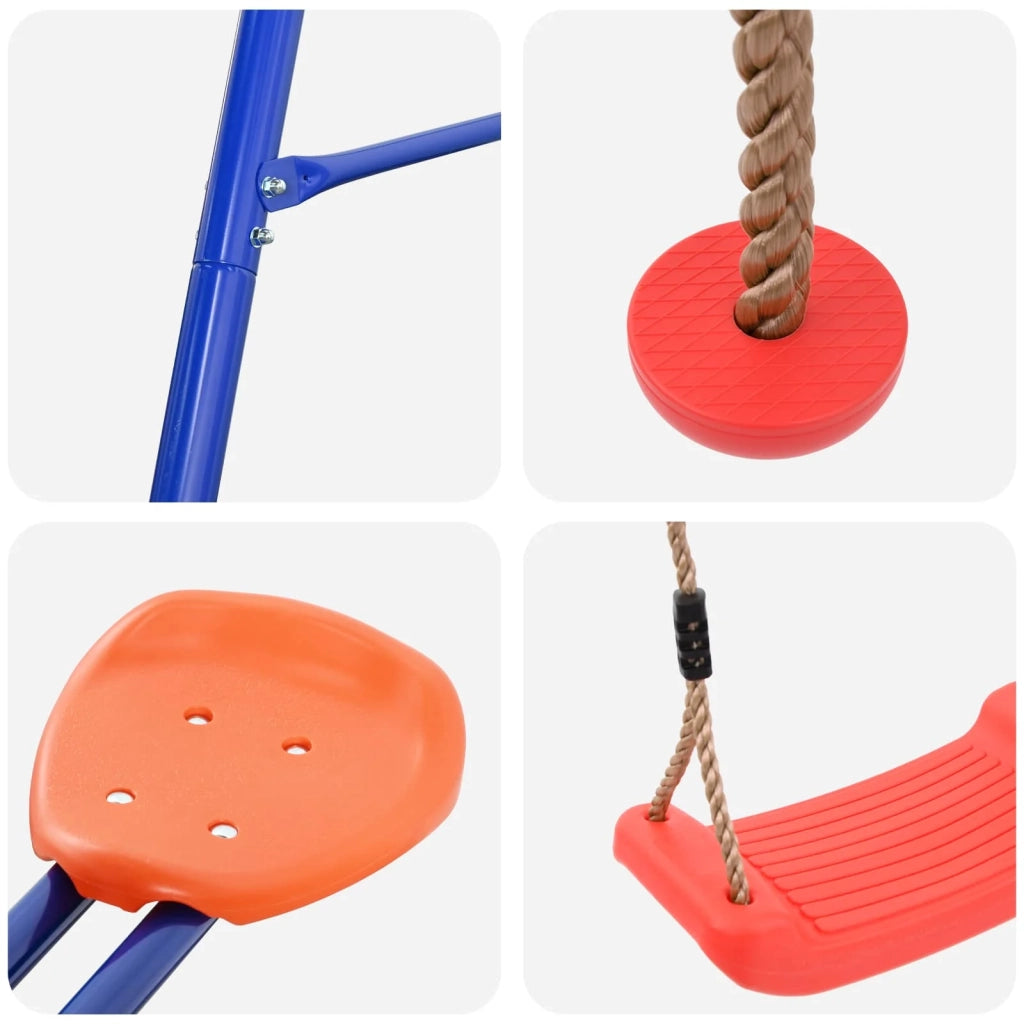 Set di Altalene per Esterni Multicolore Acciaio e PE 3429827