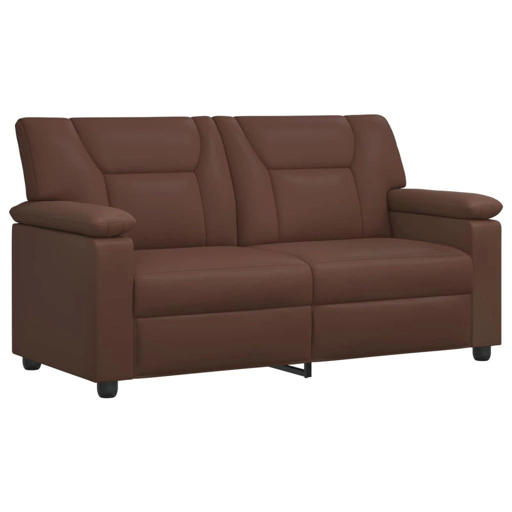 Set di divani 3 pcs Marrone Similpelle 3430552