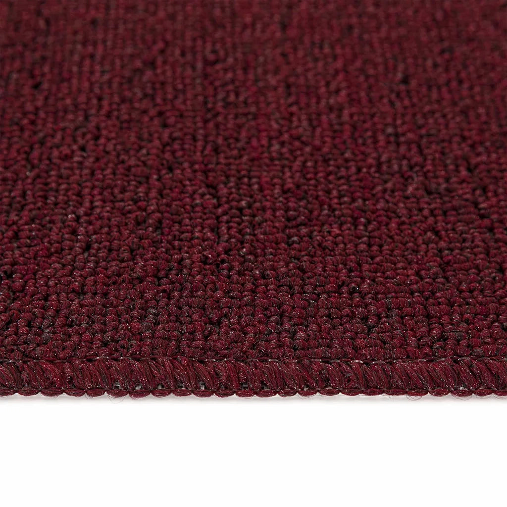 Tappetini Antiscivolo per Scale 15 pcs Bordò 75 x 20 cm PP 4019813