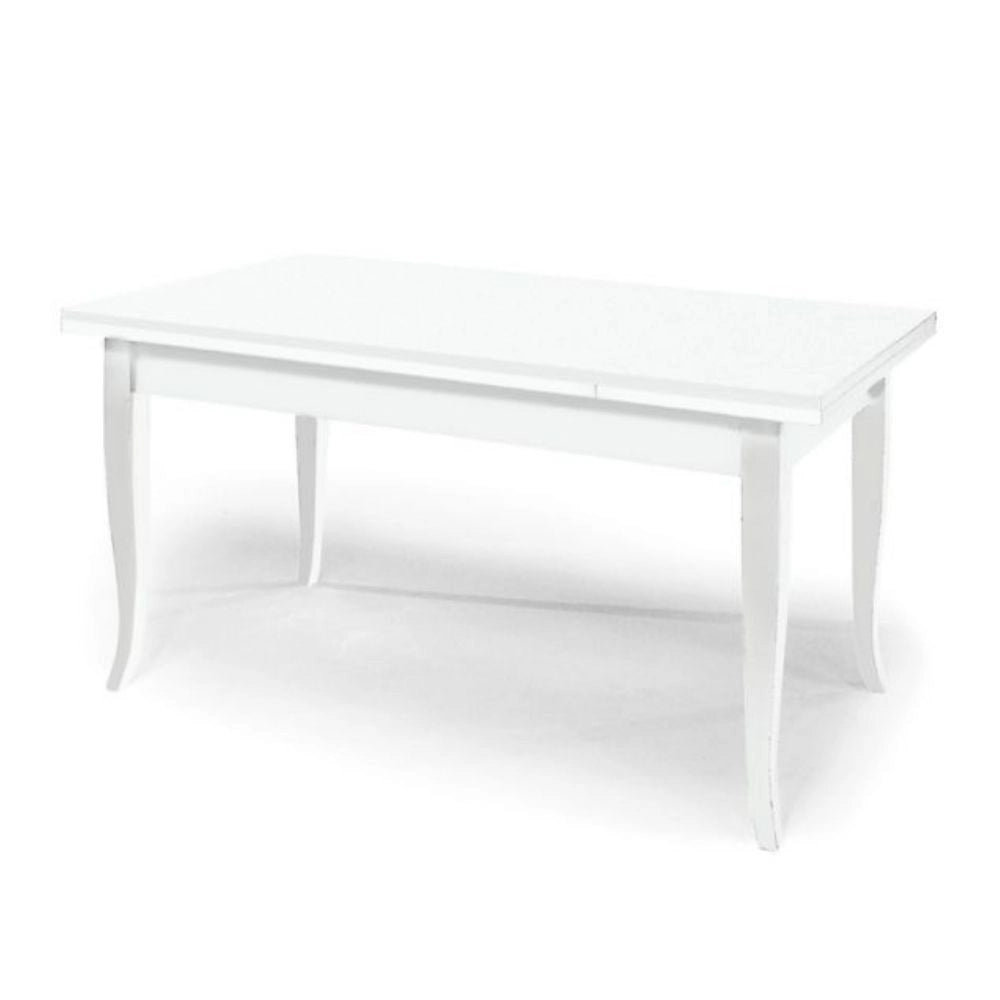 Tavolo allungabile bianco 140x80