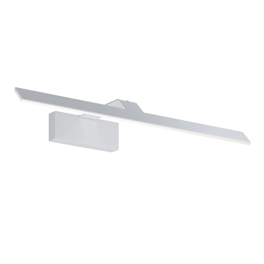 Maytoni applique moderna Decart 1 luce LED integrato bianco metallo diffusore acrilico