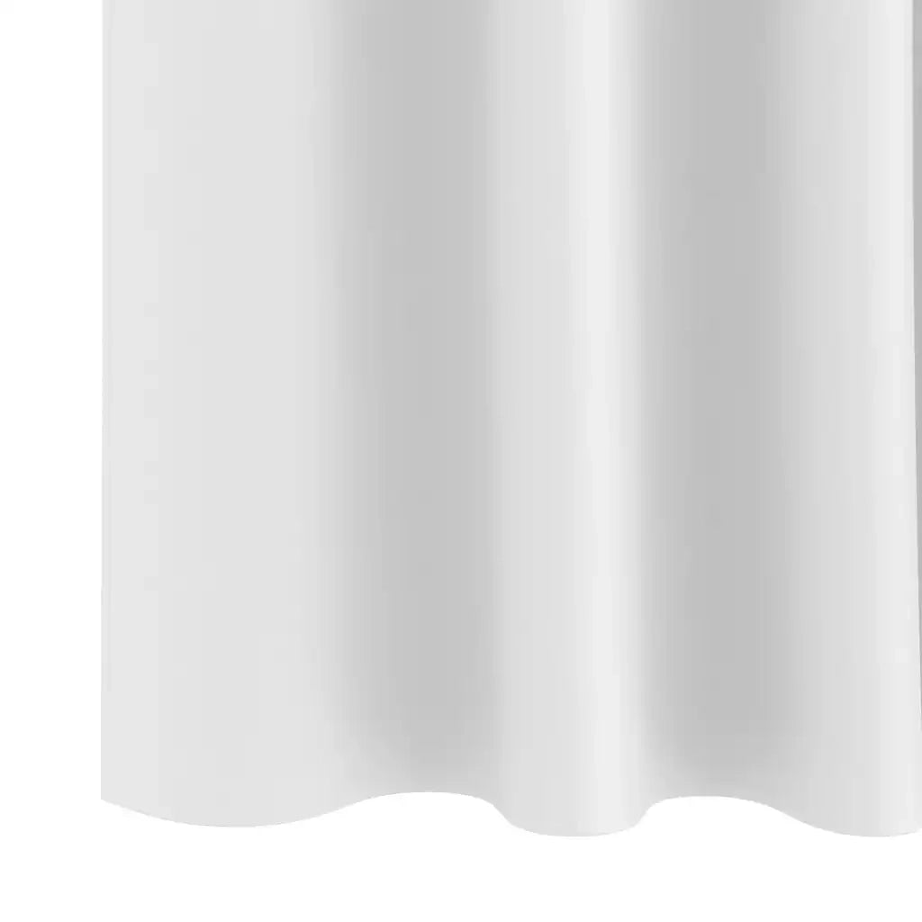 Tende Blackout con Anelli 2 pcs Bianco brillante 260 x 140 cm 4107497