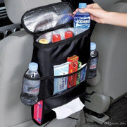 Trade Shop - Borsa Termica Frigo Portabevande Auto Tasca Sedile Organizzatore Rete Macchina -