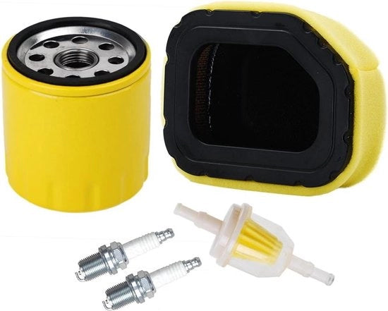 Filtro dell'aria 32 083 03-S - Filtro dell'olio 52 050 02-S - Filtro del carburante 25 050 03-S - Kit di accensione personalizzata - Kohler SV710 SV715 SV720 SV730 SV735 SV740 - Motocarrozzella per giardino