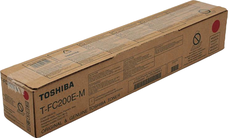 ORIGINAL Toshiba toner magenta T-FC200E-M 6AJ00000127 ~33600 Seiten