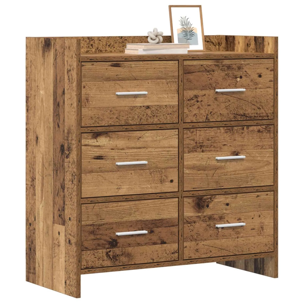 Credenza Legno antico 75 x 33 x 80 cm Legno ingegnerizzato 8011105