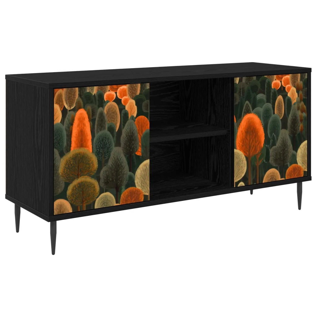Mobile TV ZAANDAM 102 x 33 x 51 cm Rovere Nero 8007060