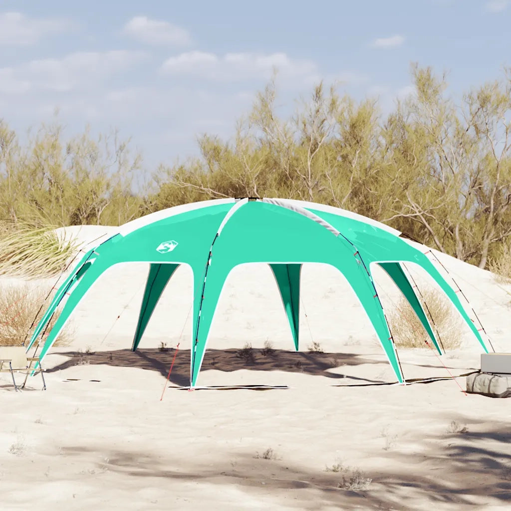 Tenda per Feste-Tenda da campeggio Verde Mare Impermeabile 315285