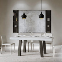 Tavolo Allungabile 180-284x90x77 cm Bridge Bianco Frassino