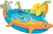 Piscina per bambini con scivolo - Dimensioni 280 x 257 x 87 cm - Ideale per divertimenti estivi in giardino