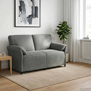 Divano a 2 Posti Grigio Scuro 158 x 83 x 95 cm Velluto 42033954