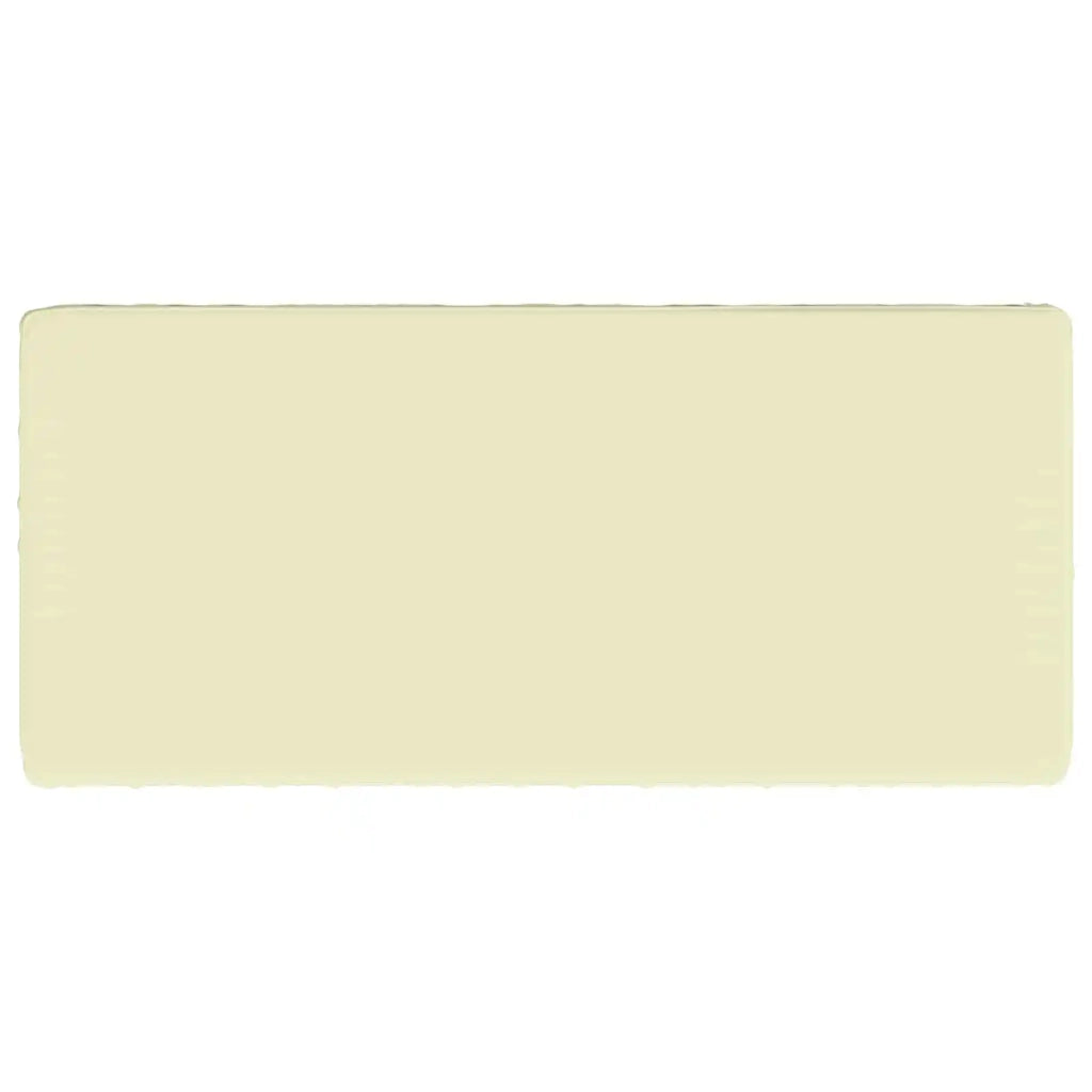 Cuscini per Panchina a 2 Pezzi VUGHT 2 pz 100% Poliestere Crema 951899