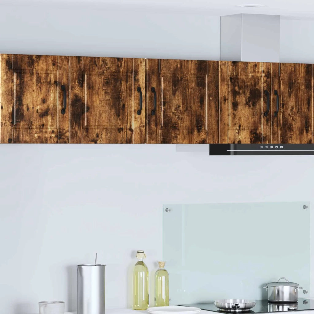 Pensile da cucina | Armadietto a muro PORTO Rovere fum¨¦ 40 x 31 x 40 cm