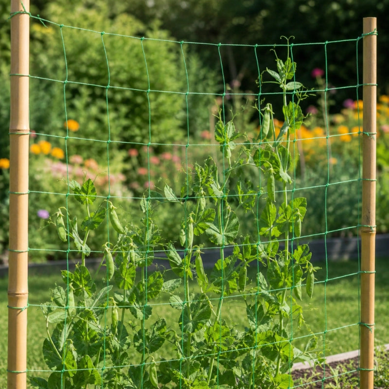 Rete KADAX per piante orticole, pomodori, cetrioli, supporto per giardino 1,8x2,7 m