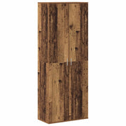 Credenza | Madia | Buffet da pranzo | Armadio da pranzo Legno vecchio 70 x 33.5 x 180 cm Legno multistrato