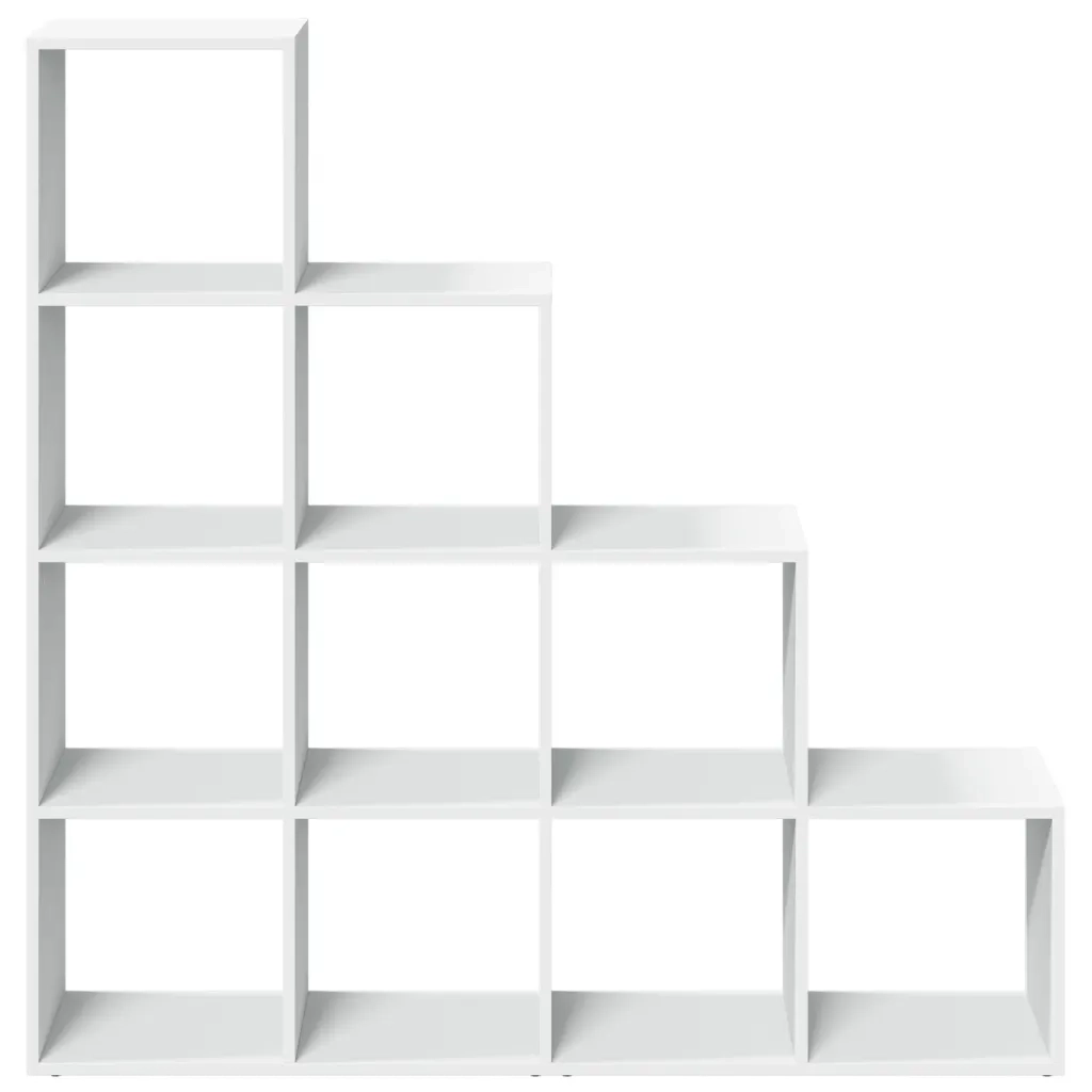 Libreria Divisorio 4 Ripiani Bianca 131,5x29x131,5cm Truciolato 857967