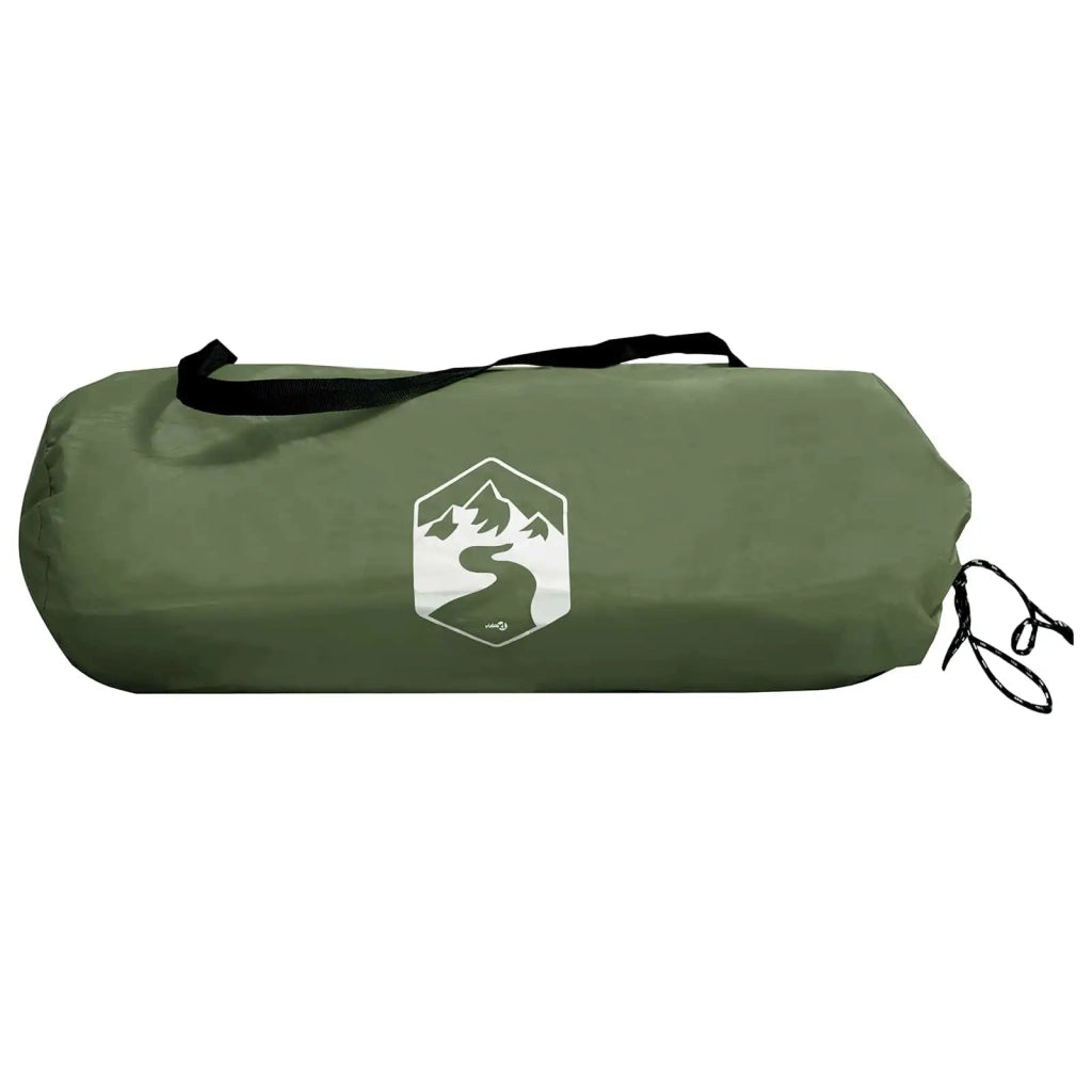 Tenda da campeggio Verde 2 persone Poliestere e Acciaio 42028642