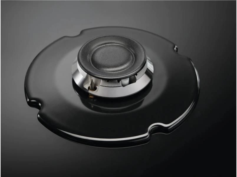 Electrolux EGG64272K piano cottura Nero Da incasso 60 cm Piano cottura a gas su vetro 4 Fornello(i)