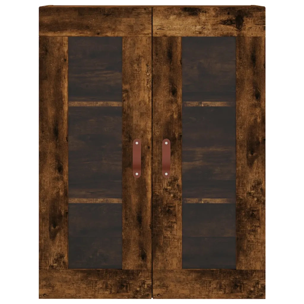 Armadietti a Parete 2 pz Rovere Fumo in Legno Multistrato CFW1472798