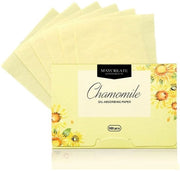 Papier per assorbimento di oli 100 fogli - Assorbe oli - Duraturo - Naturale - Adatto a tutti i tipi di pelle - Profumo fresco - Papier assorbente di oli