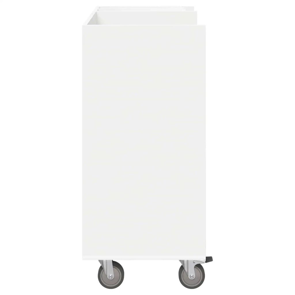 Armadio per Golf con ruota Tinta unita Bianco 90 x 45 x 98 cm CFW2951929