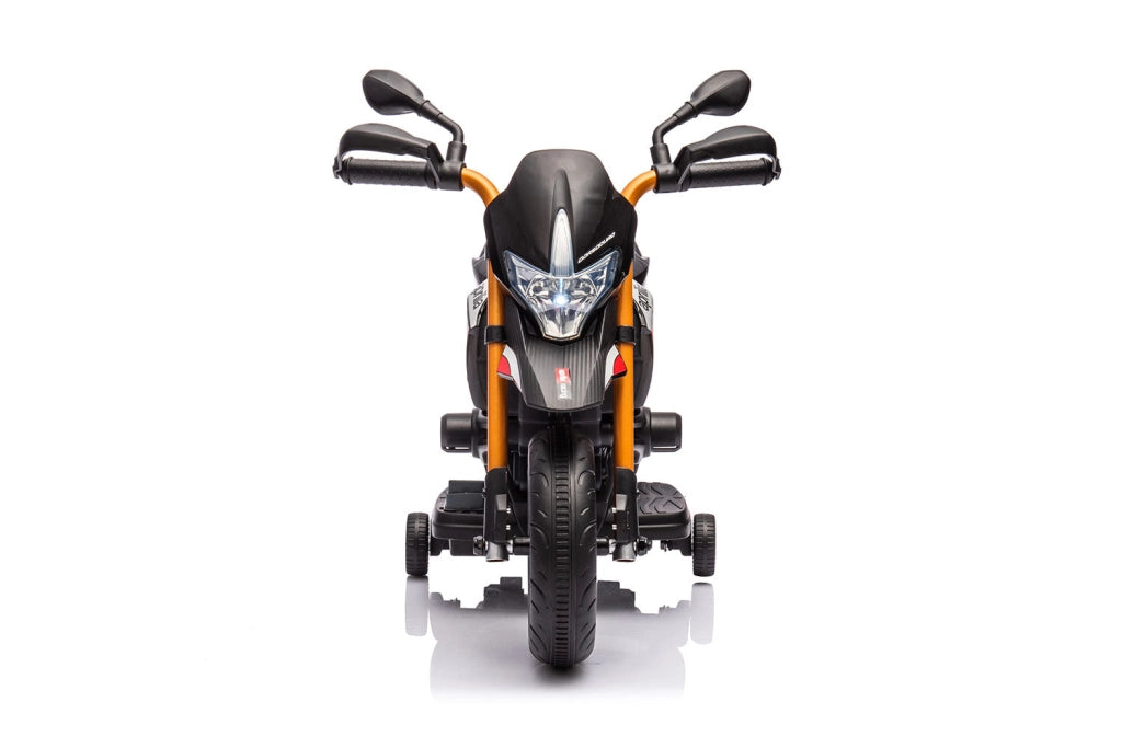 Moto Elettrica per Bambini 6V Aprilia Dorsoduro Small Nera