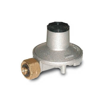 REGOLATORE GPL BASSA PRESSIONE SINGOLO STADIO 3KG/H- W20 x 1/14 sx con dado- FERRA- pezzi 1
