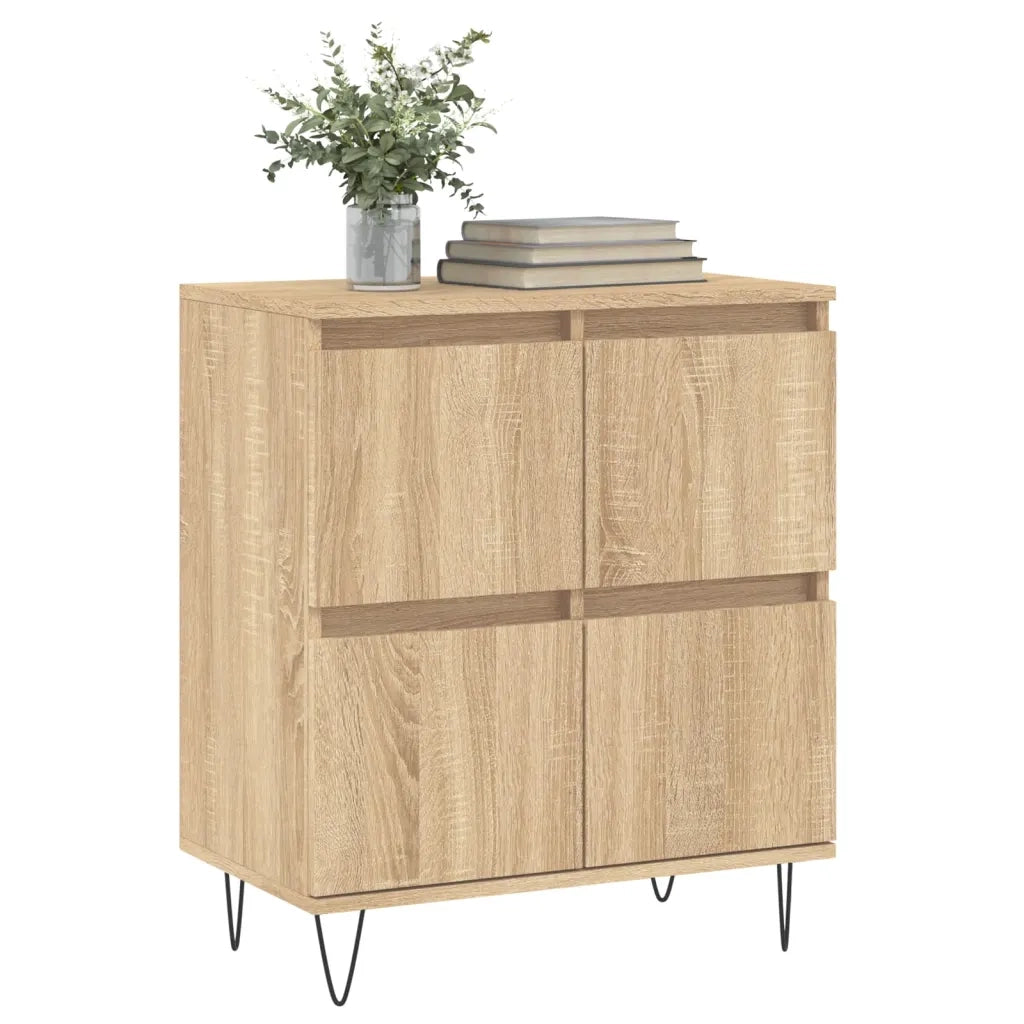 Credenza-Buffet-Armadio da cucina Rovere Sonoma 60x35x70 cm in Legno Multistrato 123833