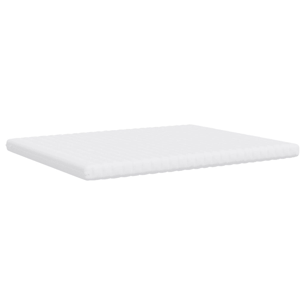 Materasso in Schiuma-Materasso per Letto Bianco 180x200 cm 7 Zone Durezza 20 ILD