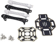 Kit di Struttura per Drone da 450mm - Casco Multirotore con Attrezzo di Atterraggio con Skid