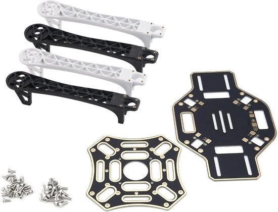 Kit di Struttura per Drone da 450mm - Casco Multirotore con Attrezzo di Atterraggio con Skid