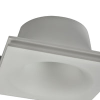 Faretto da incasso Downlight in Gesso Gyps Modern Bianco