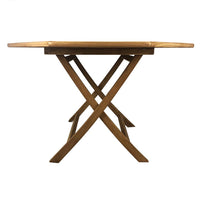 Tavolo Pieghevole Ottagonale da Esterno Octogon 120x120 cm in Teak