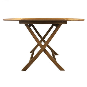 Tavolo Pieghevole Ottagonale da Esterno Octogon 120x120 cm in Teak