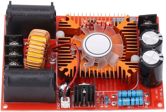 Pannello di Controllo Flyback per Coil a Alta Tensione - Adatto per Esperimentatori - Tensione di Ingresso 12-30V - Tecnologia di Riscaldamento Innovativa - Voltmetro - Ampmetro - Funzione di Protezione Antisurprise