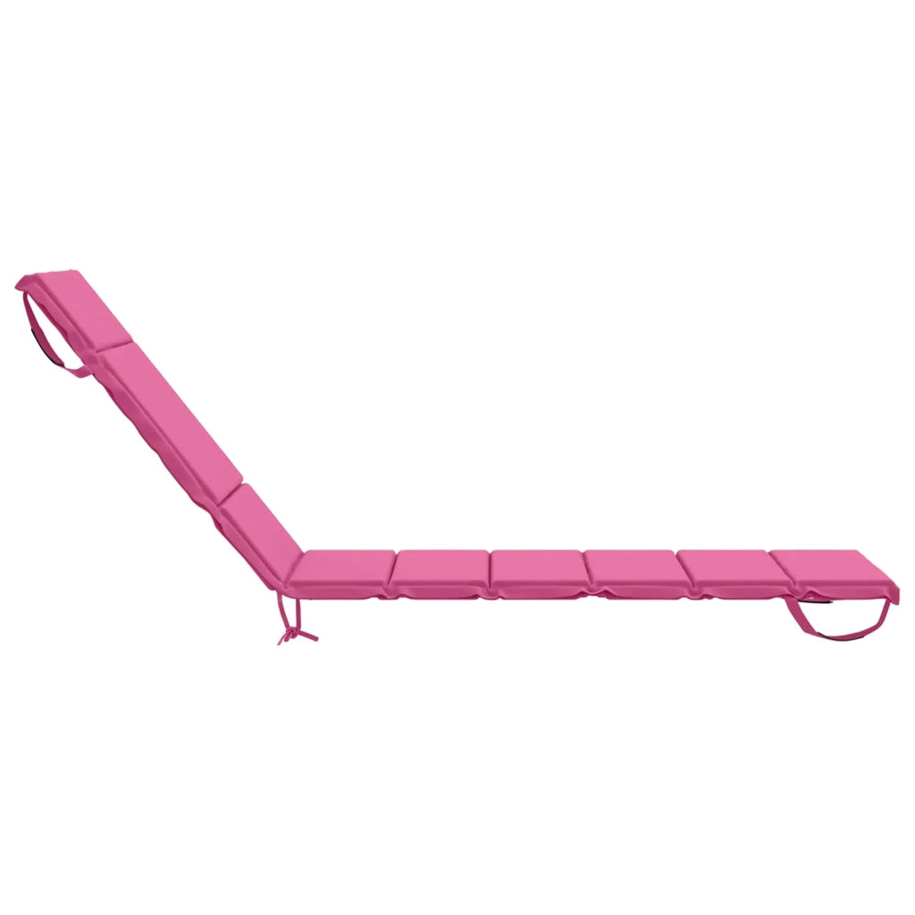 Cuscino per Lettino GEMERT 100% Poliestere Rosa 200 x 50 x 3 cm 948466