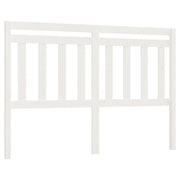 Testiera | Testata per Letto Bianca 140x4x100cm in Legno Massello di Pino